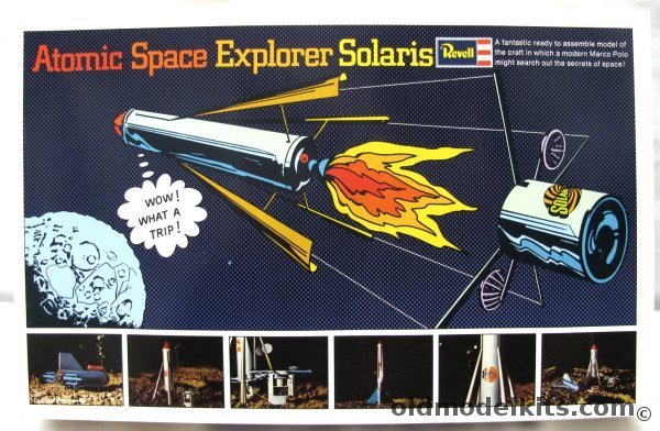 Revell 1/156 Atomic Space Explorer Solaris (Helios), H1851-200 plastic model kit